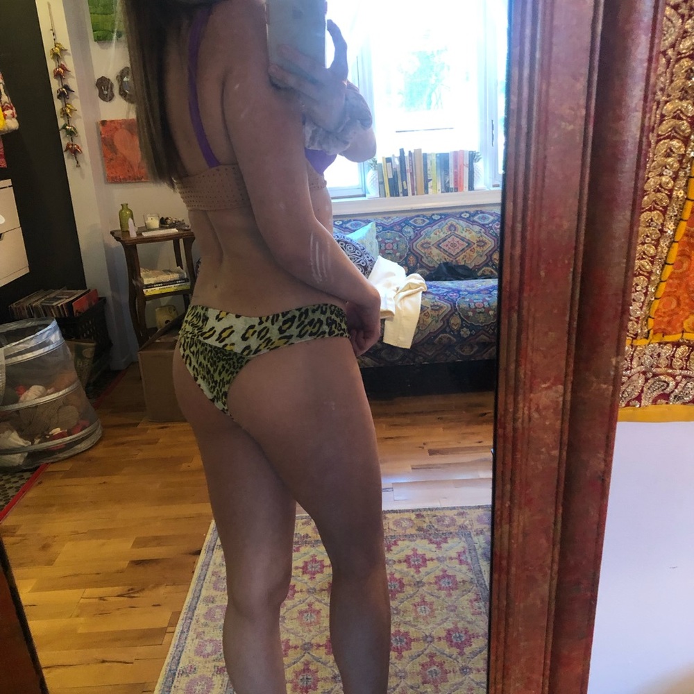 Green Cheetah Bottoms